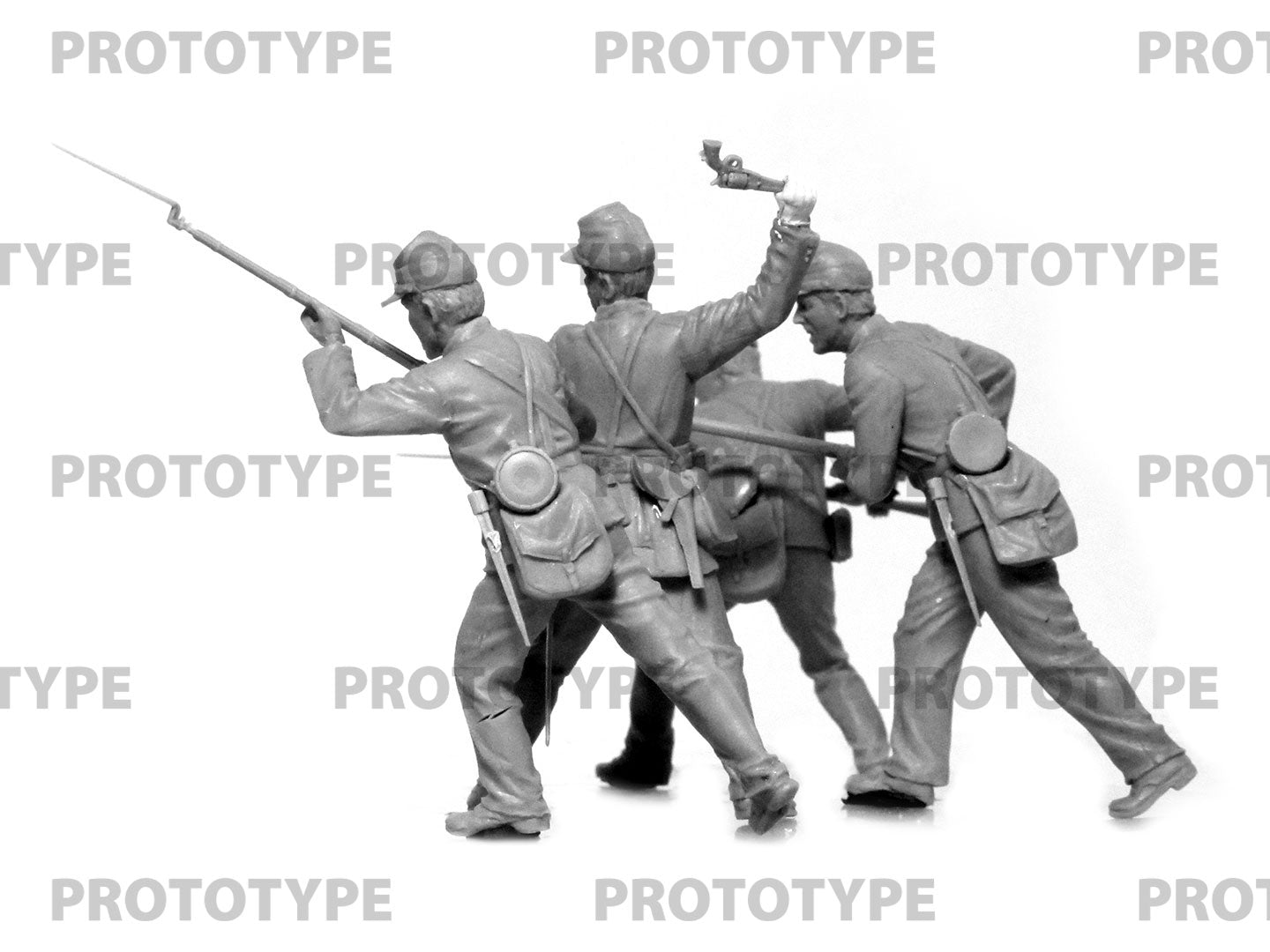 ICM 1/35 American Civil War, Union Infantry. Set #2 (35023)