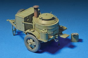 MiniArt 1/35 Soviet Field Kitchen KP-42 w/4 figures (35061)