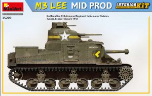 MiniArt 1/35 M3 Lee Mid Prod - Interior Kit (35209)