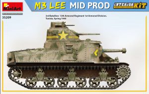 MiniArt 1/35 M3 Lee Mid Prod - Interior Kit (35209)