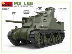 MiniArt 1/35 M3 Lee Late Prod (35214)