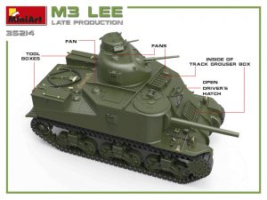 MiniArt 1/35 M3 Lee Late Prod (35214)