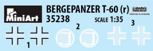 MiniArt 1/35 Bergepanzer T-60(r) Interior Kit (35238)