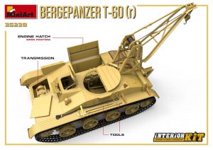 MiniArt 1/35 Bergepanzer T-60(r) Interior Kit (35238)