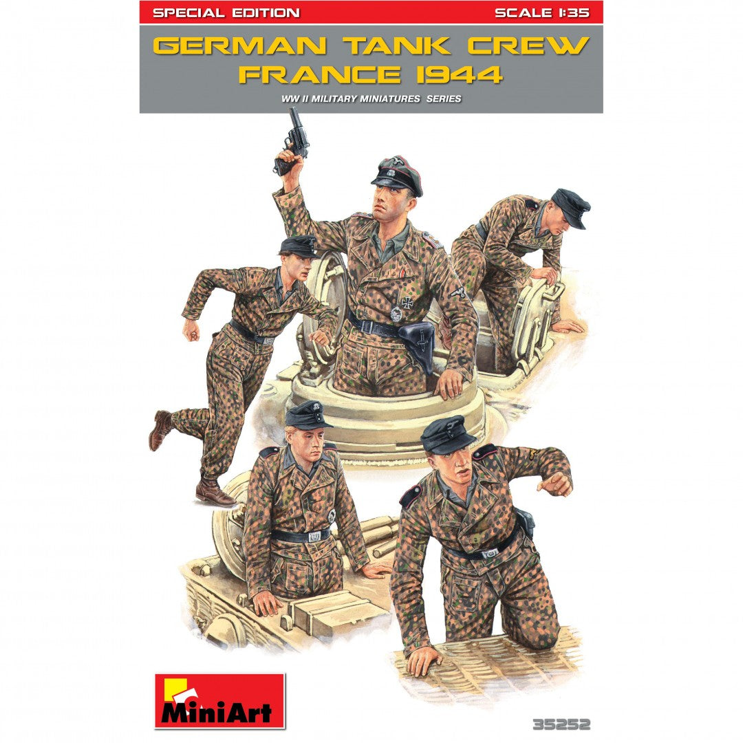MiniArt 1/35 German Tank Crew France 1944 Special Edition (35252)