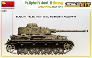 MiniArt 1/35 Pz.Kpfw. IV Ausf. H Vomag Early Prod. May 1943 Interior Kit (35298)