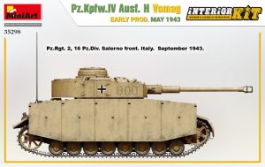 MiniArt 1/35 Pz.Kpfw. IV Ausf. H Vomag Early Prod. May 1943 Interior Kit (35298)