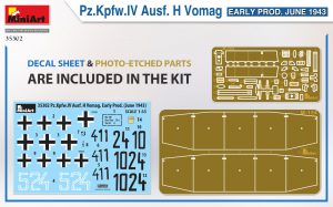 MiniArt 1/35 Pz.Kpfw. IV Ausf. H Vomag Early Prod. June 1943 (35302)