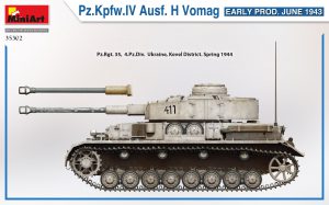 MiniArt 1/35 Pz.Kpfw. IV Ausf. H Vomag Early Prod. June 1943 (35302)