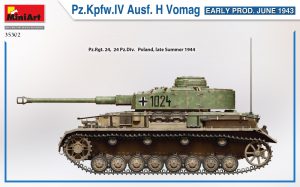 MiniArt 1/35 Pz.Kpfw. IV Ausf. H Vomag Early Prod. June 1943 (35302)