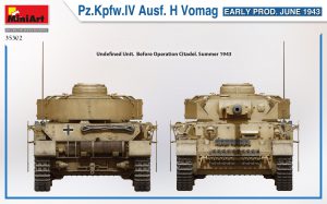 MiniArt 1/35 Pz.Kpfw. IV Ausf. H Vomag Early Prod. June 1943 (35302)
