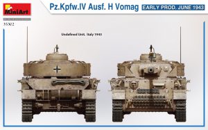 MiniArt 1/35 Pz.Kpfw. IV Ausf. H Vomag Early Prod. June 1943 (35302)