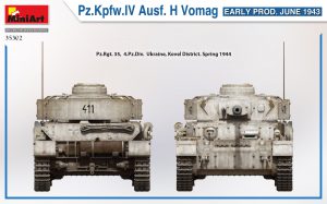 MiniArt 1/35 Pz.Kpfw. IV Ausf. H Vomag Early Prod. June 1943 (35302)