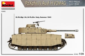MiniArt 1/35 Pz.Kpfw. IV Ausf. H Vomag Mid Prod. July 1943 Interior Kit (35305)