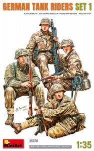 MiniArt 1/35 German Tank Riders Set 1 (35376)