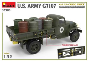MiniArt 1/35 G7107 U.S. Army Cargo Truck 4X4 1,5t (35380)