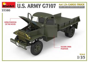 MiniArt 1/35 G7107 U.S. Army Cargo Truck 4X4 1,5t (35380)