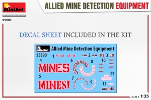 MiniArt 1/35 Allied Mine Detection Equipment (35390)