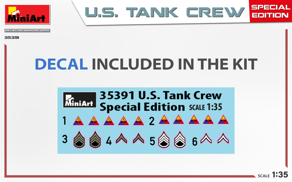 MiniArt 1/35 U.S. Tank Crew Special Edition (35391)