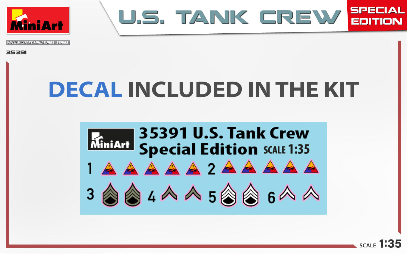 MiniArt 1/35 U.S. Tank Crew Special Edition (35391)