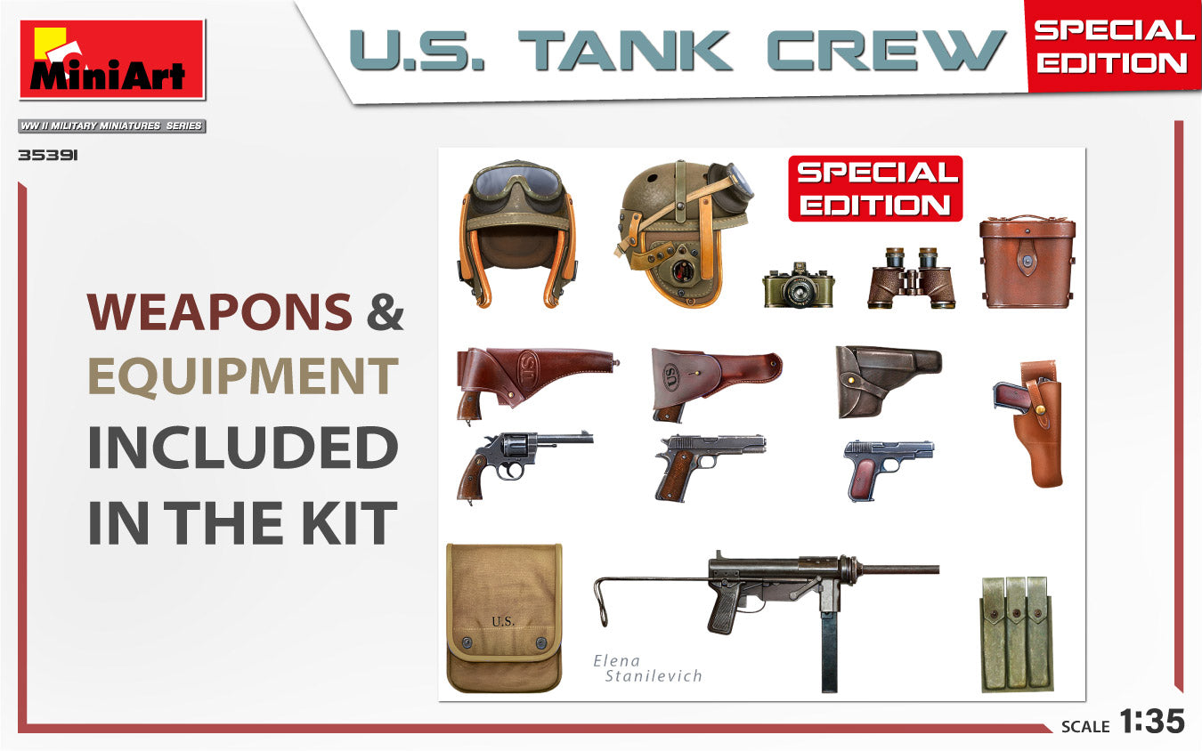 MiniArt 1/35 U.S. Tank Crew Special Edition (35391)