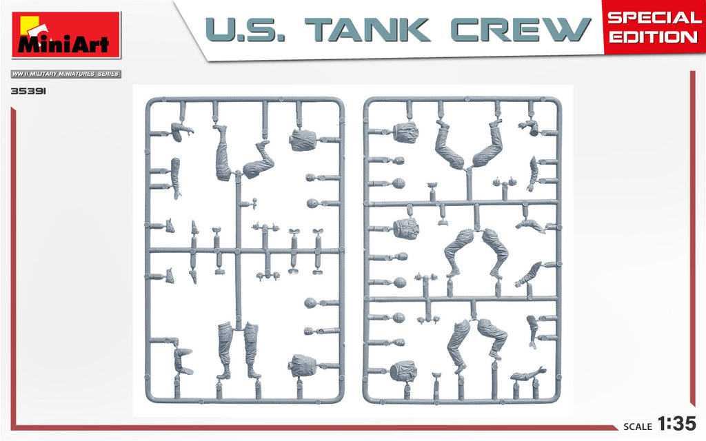 MiniArt 1/35 U.S. Tank Crew Special Edition (35391)