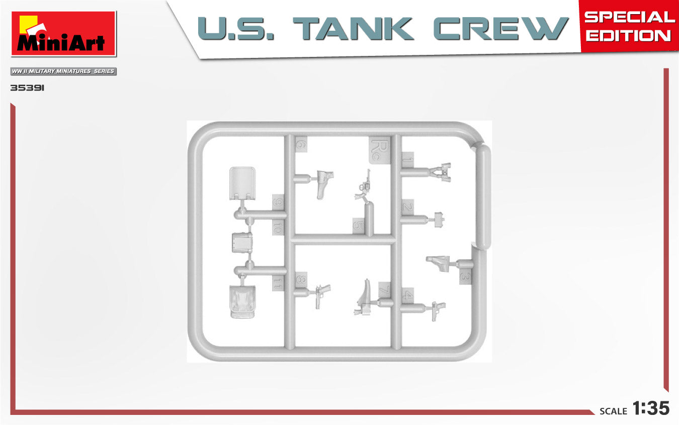 MiniArt 1/35 U.S. Tank Crew Special Edition (35391)