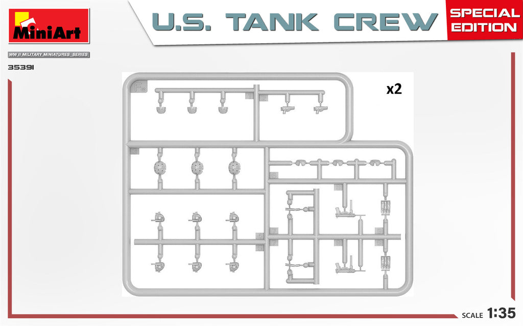 MiniArt 1/35 U.S. Tank Crew Special Edition (35391)