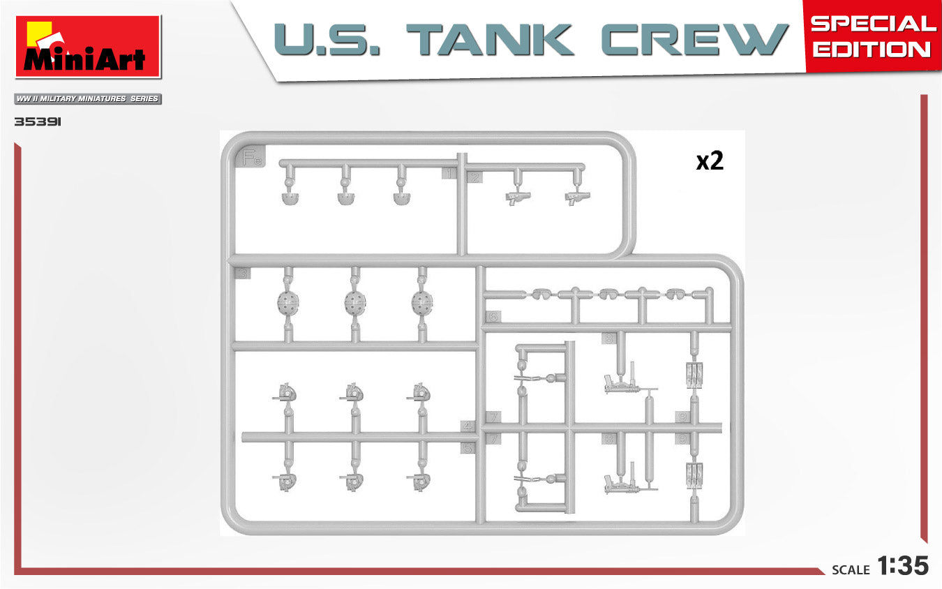 MiniArt 1/35 U.S. Tank Crew Special Edition (35391)