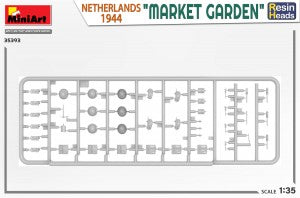 MiniArt 1/35 "Market Garden" Netherlands 1944 w/Resin heads (35393)