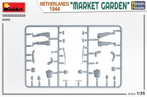 MiniArt 1/35 "Market Garden" Netherlands 1944 w/Resin heads (35393)