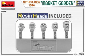 MiniArt 1/35 "Market Garden" Netherlands 1944 w/Resin heads (35393)