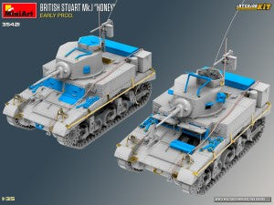 MiniArt 1/35 British Stuart Mk.I "Honey" Early Prod. | Interior Kit (35421)