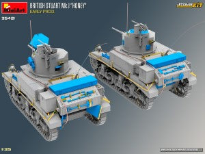 MiniArt 1/35 British Stuart Mk.I "Honey" Early Prod. | Interior Kit (35421)