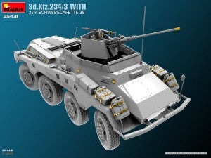 MiniArt 1/35 Sd.Kfz.234/3 With 2cm Schwebelafette 38 (35431)