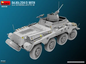 MiniArt 1/35 Sd.Kfz.234/3 With 2cm Schwebelafette 38 (35431)