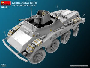 MiniArt 1/35 Sd.Kfz.234/3 With 2cm Schwebelafette 38 (35431)