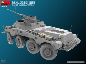 MiniArt 1/35 Sd.Kfz.234/3 With 2cm Schwebelafette 38 (35431)