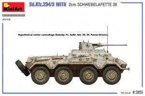 MiniArt 1/35 Sd.Kfz.234/3 With 2cm Schwebelafette 38 (35431)