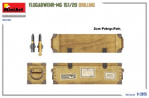 MiniArt 1/35 Flugabwehr-MG 151/20 Drilling (35438)