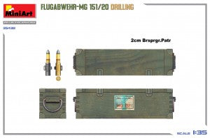 MiniArt 1/35 Flugabwehr-MG 151/20 Drilling (35438)
