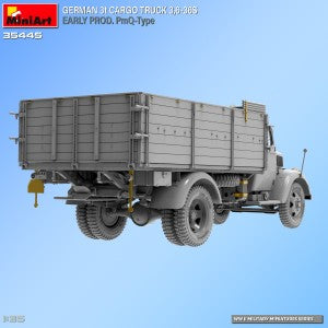 MiniArt 1/35 German 3t Cargo Truck 3,6-36S Early Prod. PmQ-Type (35445)