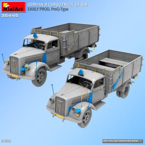 MiniArt 1/35 German 3t Cargo Truck 3,6-36S Early Prod. PmQ-Type (35445)