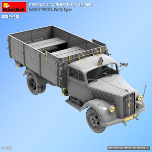 MiniArt 1/35 German 3t Cargo Truck 3,6-36S Early Prod. PmQ-Type (35445)