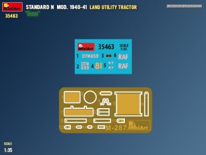 MiniArt 1/35 Standard N Mod. 1940-41 Land Utility Tractor “Green” (35463)