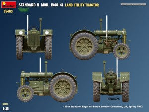 MiniArt 1/35 Standard N Mod. 1940-41 Land Utility Tractor “Green” (35463)
