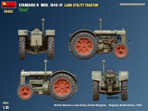 MiniArt 1/35 Standard N Mod. 1940-41 Land Utility Tractor “Green” (35463)