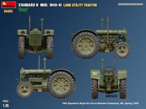 MiniArt 1/35 Standard N Mod. 1940-41 Land Utility Tractor “Green” (35463)