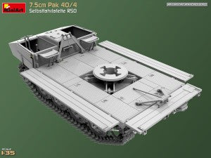 MiniArt 1/35 7.5cm PaK 40/4 auf gep. Selbstfahrlafette RSO (35483)