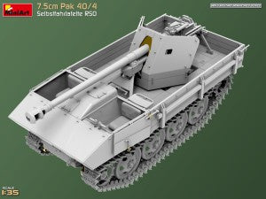 MiniArt 1/35 7.5cm PaK 40/4 auf gep. Selbstfahrlafette RSO (35483)